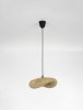 Lampa wisząca bambusowa pleciona kolor naturalny owalna boho rystykalna industrialna nad stół do salonu sypialni NULVERO LE45364 Luces Exclusivas